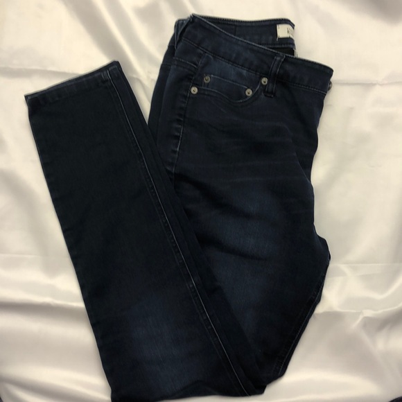 Kenneth Cole Blue High-Rise Skinny Jeans Size 6 - Picture 2 of 8